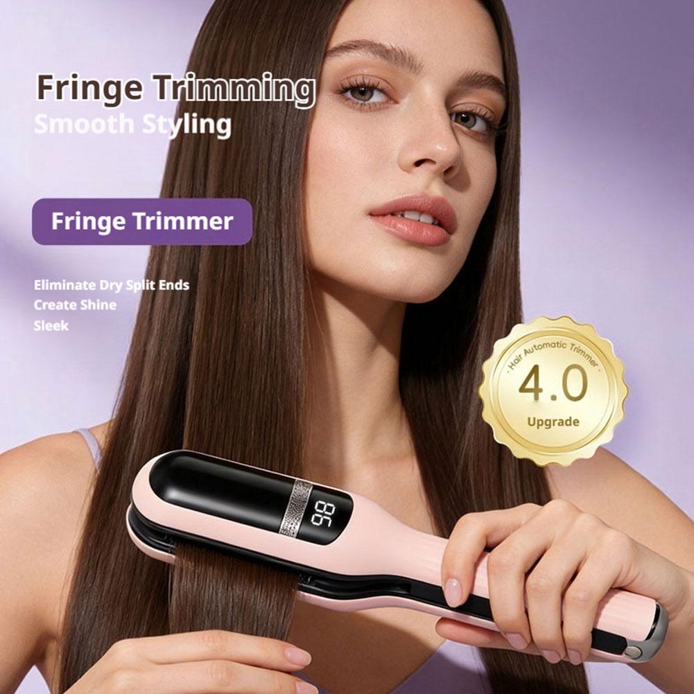 Hair Clipper - เครื่องตัดแต่งผมไร้สายแบบชาร์จไฟได้ พร้อมหน้าจอ LED อัจฉริยะสำหรับความงามของผู้หญิง