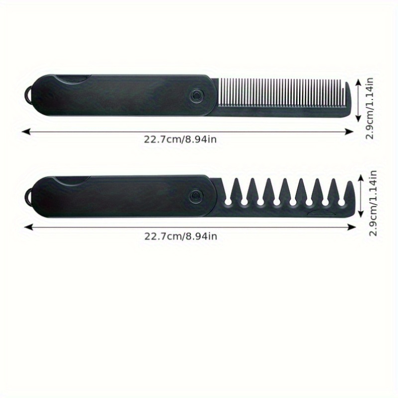 หวีพกพาอเนกประสงค์แบบพับได้ หว - Beard Oil บทวิจารณ์และราคา