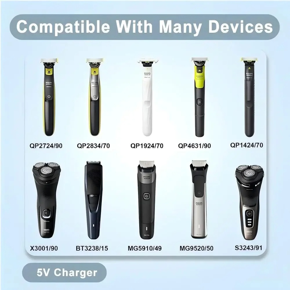 เครื่องชาร์จเครื่องโกนหนวด 5V  - Beard Trimmer บทวิจารณ์และราคา