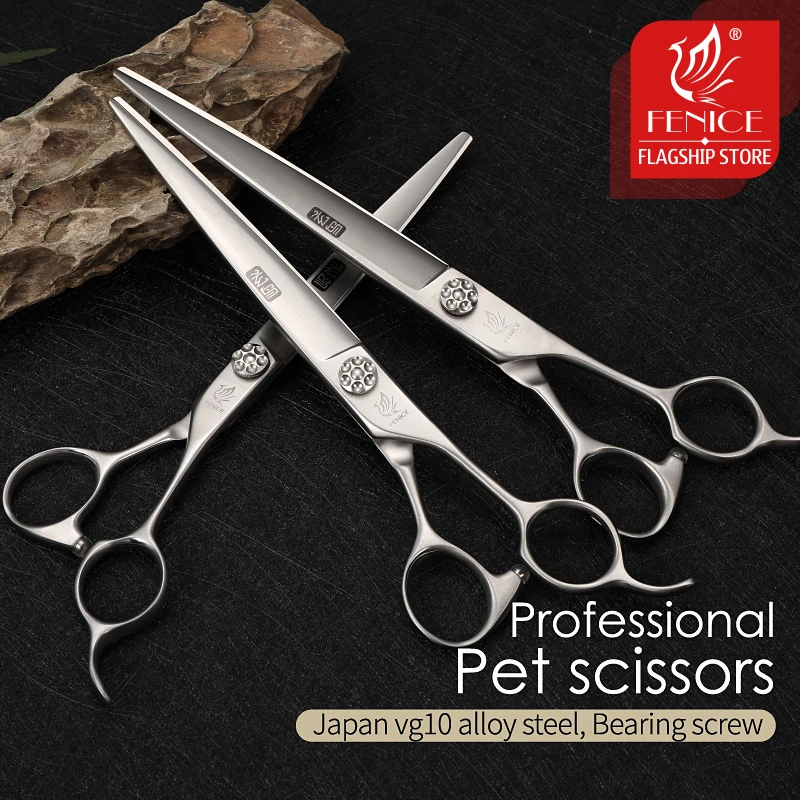 กรรไกรตัดขนสุนัข Fenice ขนาด 7 - Grooming Scissors บทวิจารณ์และราคา