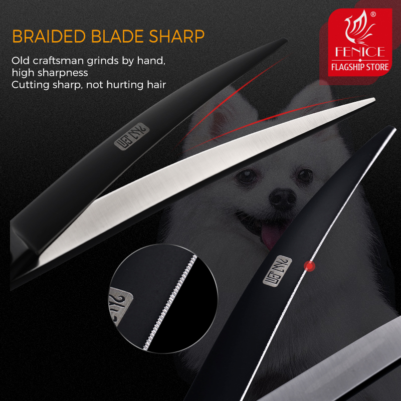 กรรไกรตัดขนโค้ง Fenice Profess - Grooming Scissors บทวิจารณ์และราคา