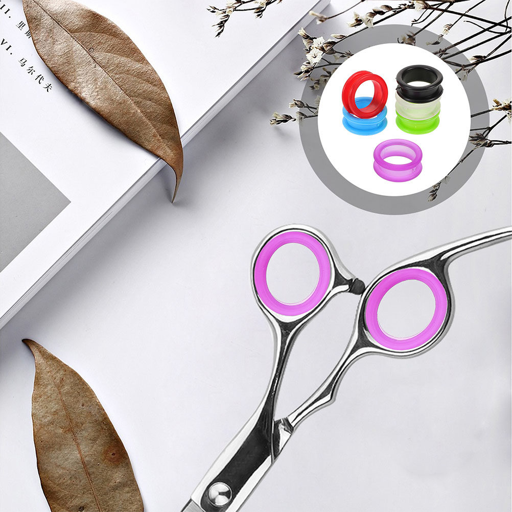 18 ชิ้น แหวนซิลิโคนนุ่มสำหรับก - Grooming Scissors บทวิจารณ์และราคา