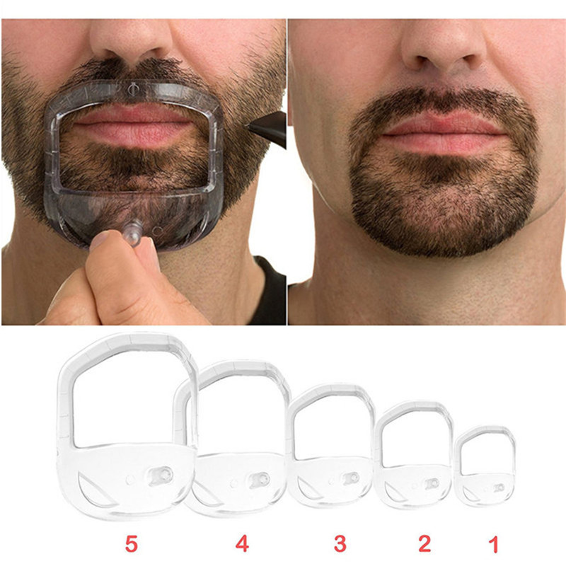 5 ชิ้น/เซ็ต Beard Shaper Goate - Grooming Kit บทวิจารณ์และราคา